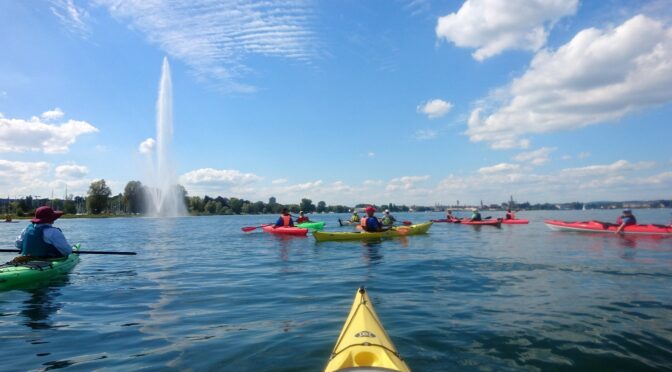 Einladung zum Anpaddeln