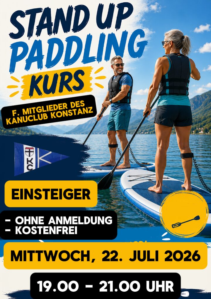 SUP Kurs Kanuclub Konstanz