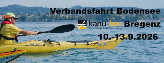 KANU-BW Verbandsfahrt Bodensee Bregenz 2026